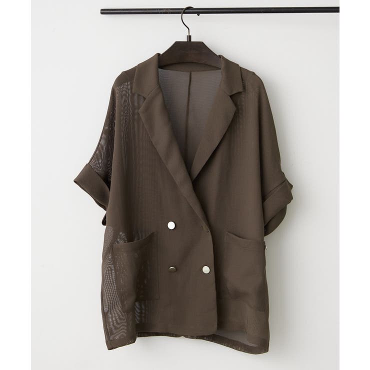 【夏も快適】メッシュダブルテーラージャケット | RMAF　NICE CLAUP / OLIVE des OLIVE | 詳細画像40 