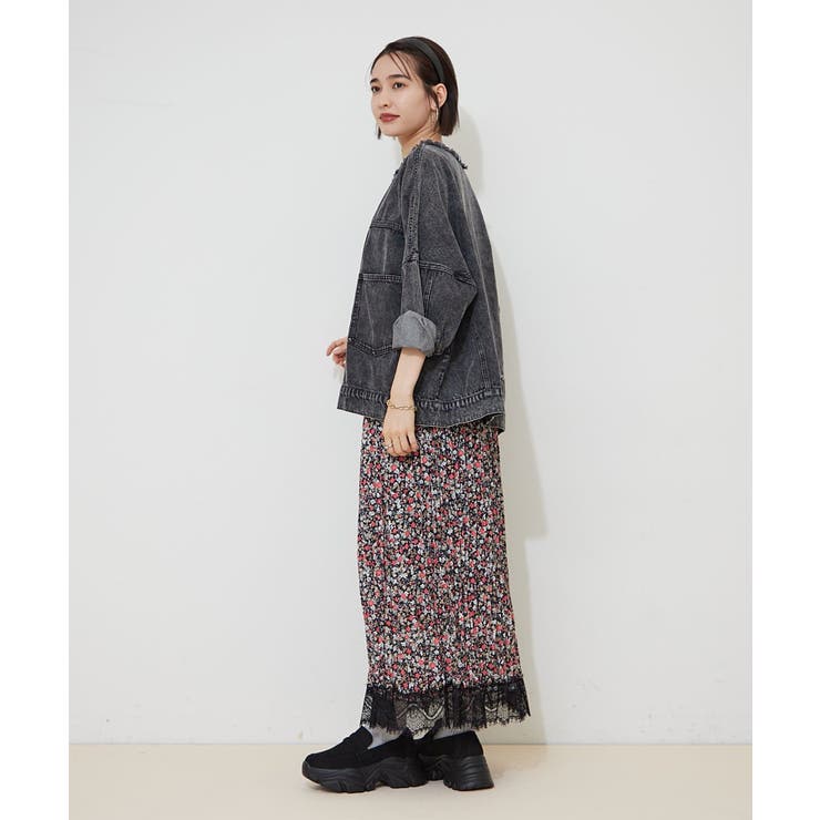 リメイク風ノーカラーGジャン | RMAF　NICE CLAUP / OLIVE des OLIVE | 詳細画像16 
