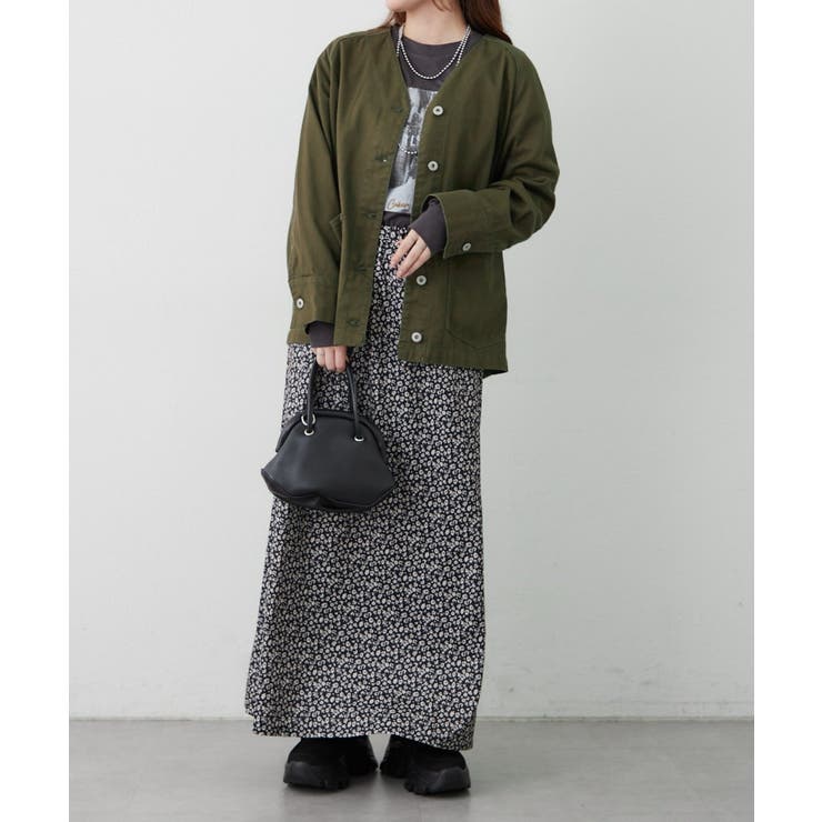 Vネックカバーオール | RMAF　NICE CLAUP / OLIVE des OLIVE | 詳細画像10 