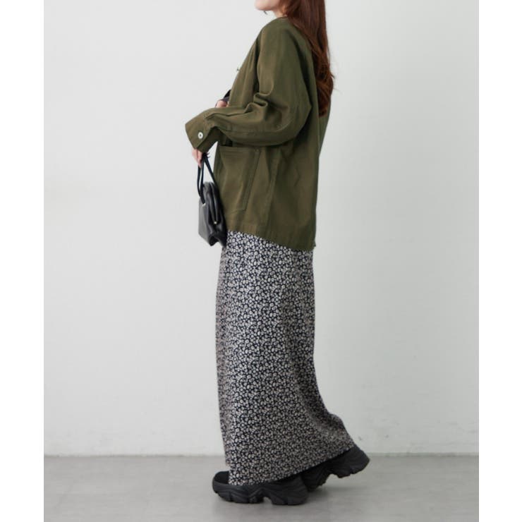 Vネックカバーオール | RMAF　NICE CLAUP / OLIVE des OLIVE | 詳細画像12 