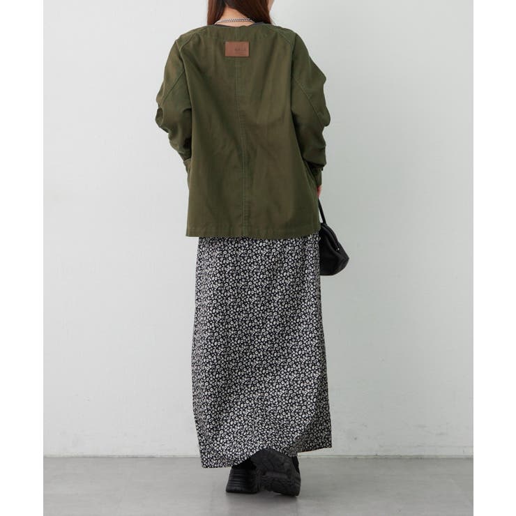 Vネックカバーオール | RMAF　NICE CLAUP / OLIVE des OLIVE | 詳細画像13 