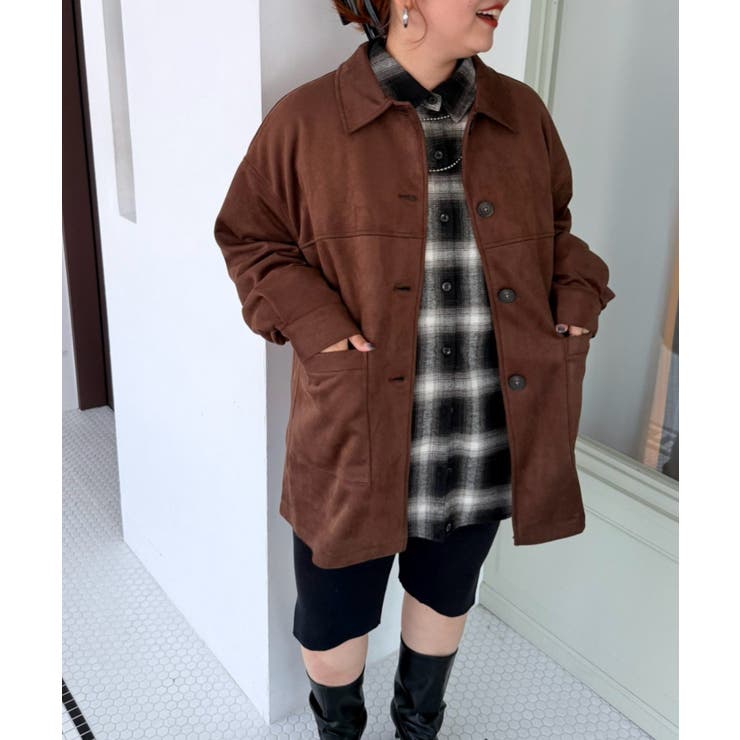 フェイクスエードカバーオール | RMAF　NICE CLAUP / OLIVE des OLIVE | 詳細画像39 