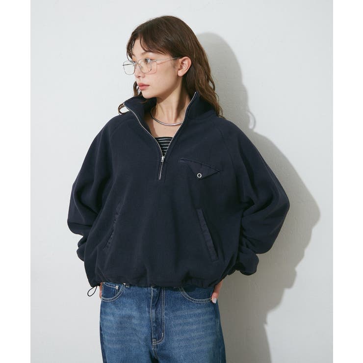 フリースハーフジッププルオーバー | RMAF　NICE CLAUP / OLIVE des OLIVE | 詳細画像36 