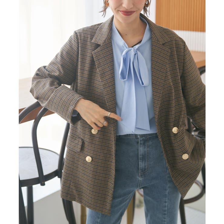 【セットアップ対応】金ボタンテーラージャケット | RMAF　NICE CLAUP / OLIVE des OLIVE | 詳細画像7 