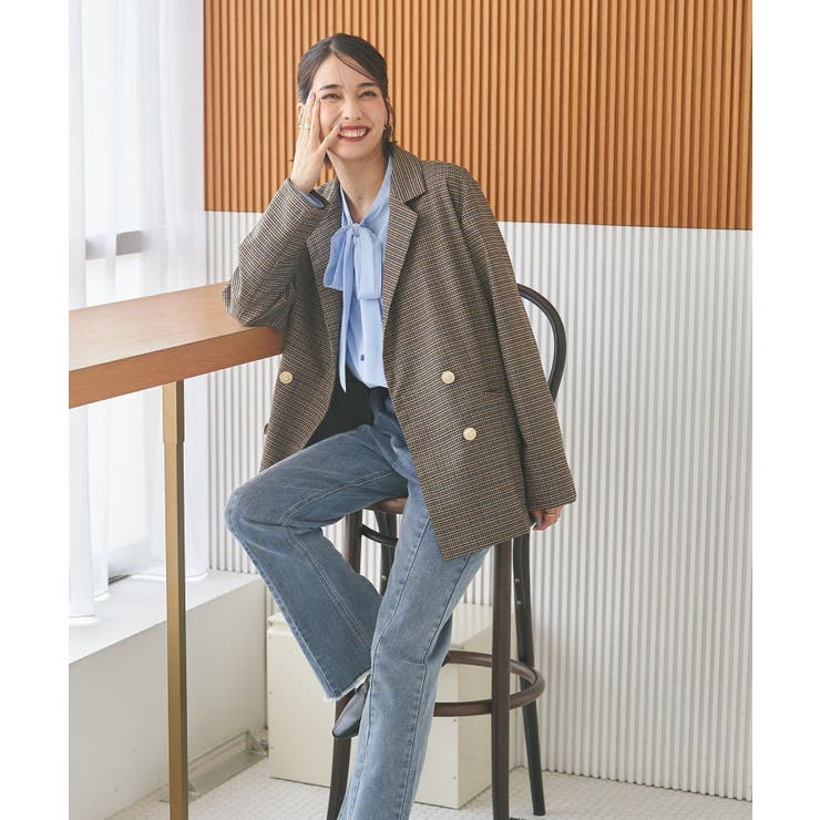 【セットアップ対応】金ボタンテーラージャケット | RMAF　NICE CLAUP / OLIVE des OLIVE | 詳細画像3 