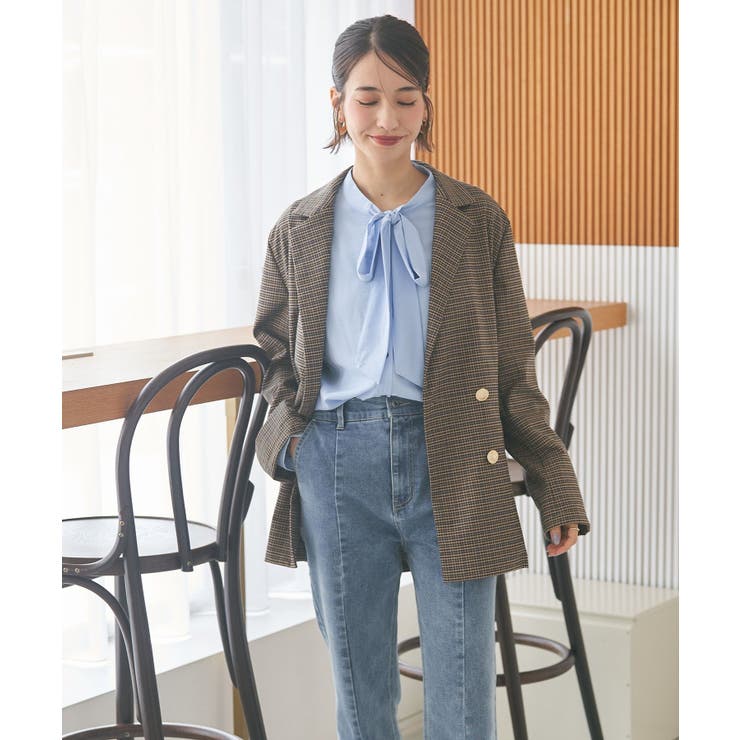 【セットアップ対応】金ボタンテーラージャケット | RMAF　NICE CLAUP / OLIVE des OLIVE | 詳細画像4 