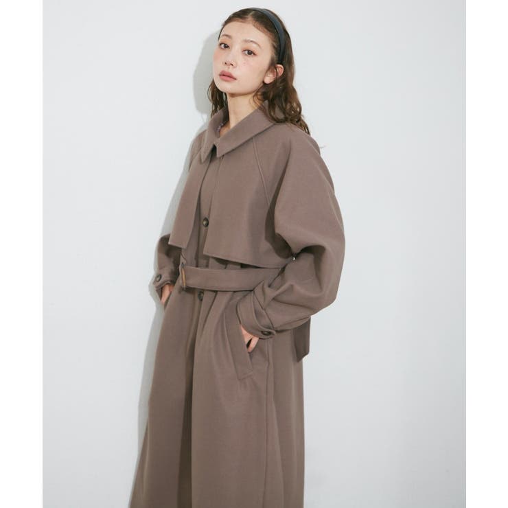 ブラウン | アレンジカラーロングコート | RMAF　NICE CLAUP / OLIVE des OLIVE