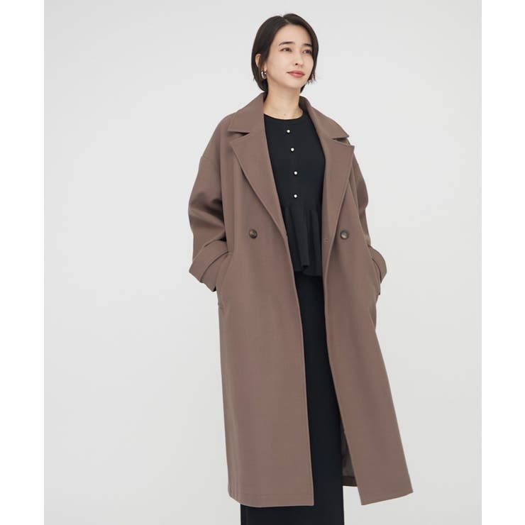 ダブルロングコート | RMAF　NICE CLAUP / OLIVE des OLIVE | 詳細画像8 