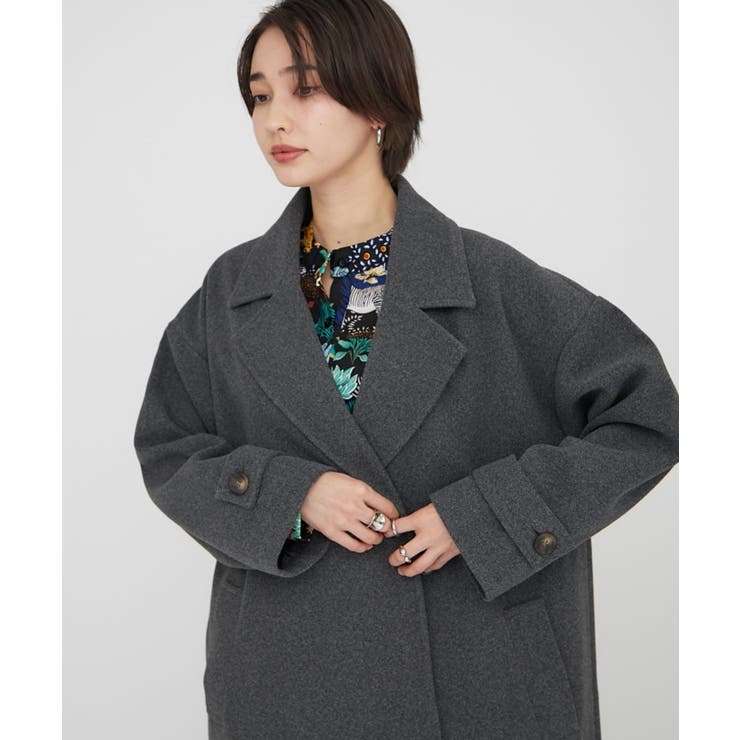 ダブルロングコート | RMAF　NICE CLAUP / OLIVE des OLIVE | 詳細画像12 