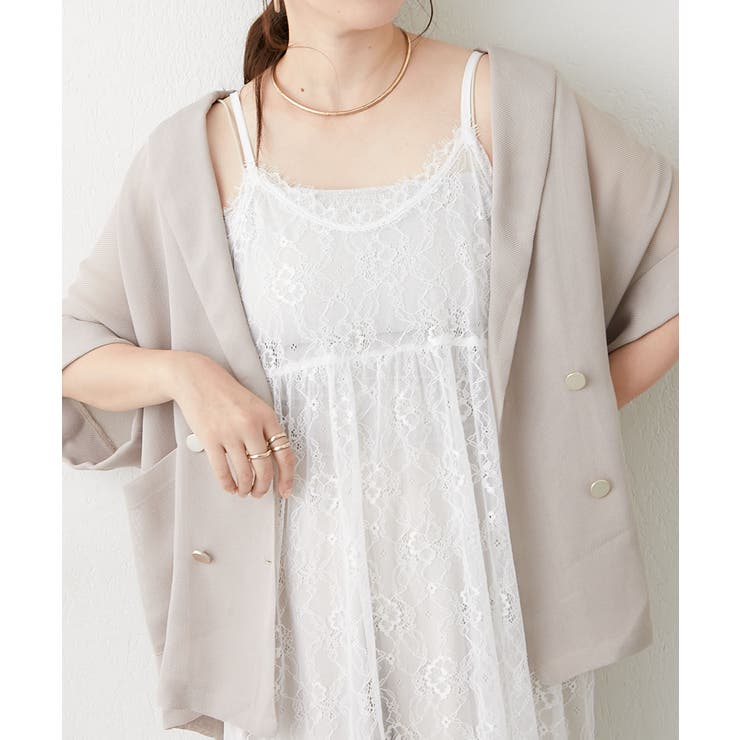 レースキャミチュニック | RMAF　NICE CLAUP / OLIVE des OLIVE | 詳細画像13 