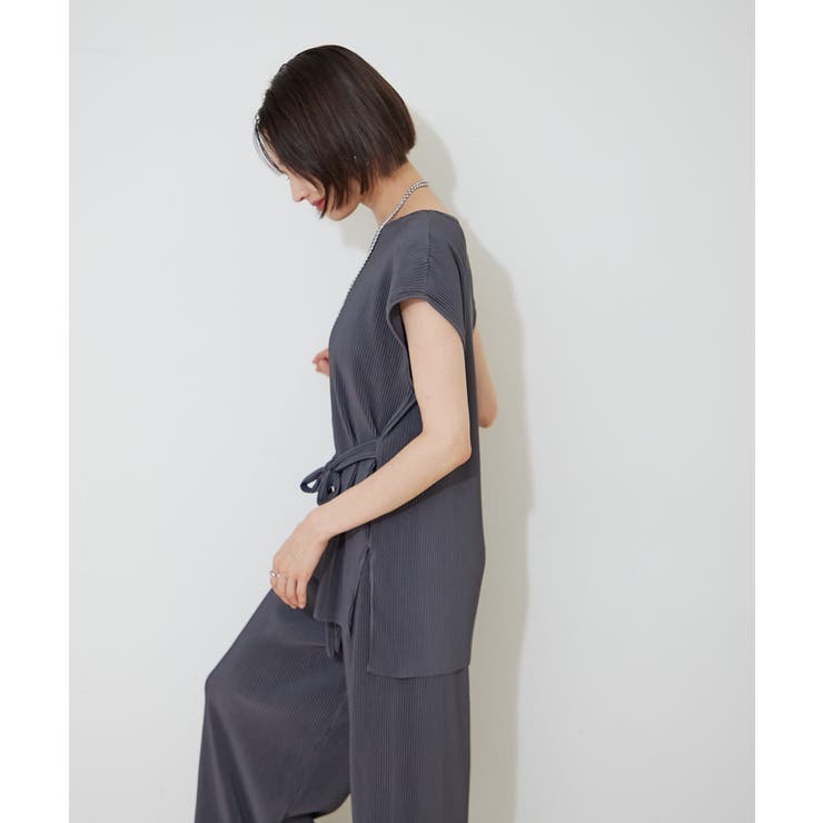【セットアップ】クリスタルプリーツプルオーバー×パンツ | RMAF　NICE CLAUP / OLIVE des OLIVE | 詳細画像21 