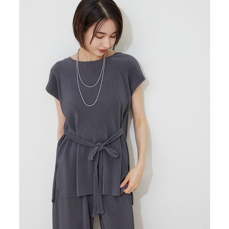 【セットアップ】クリスタルプリーツプルオーバー×パンツ | RMAF　NICE CLAUP / OLIVE des OLIVE | 詳細画像24 