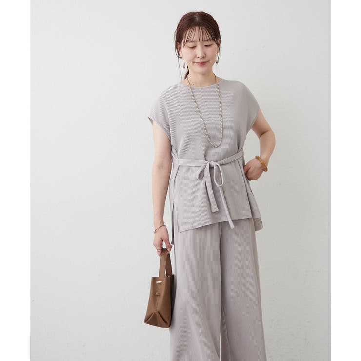 【セットアップ】クリスタルプリーツプルオーバー×パンツ | RMAF　NICE CLAUP / OLIVE des OLIVE | 詳細画像38 