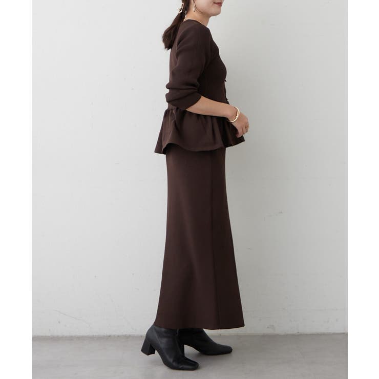 【セットアップ】Web限定 裾フリルプルオーバー×ナロースカート | RMAF　NICE CLAUP / OLIVE des OLIVE | 詳細画像17 