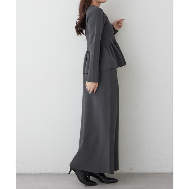 【セットアップ】Web限定 裾フリルプルオーバー×ナロースカート | RMAF　NICE CLAUP / OLIVE des OLIVE | 詳細画像24 