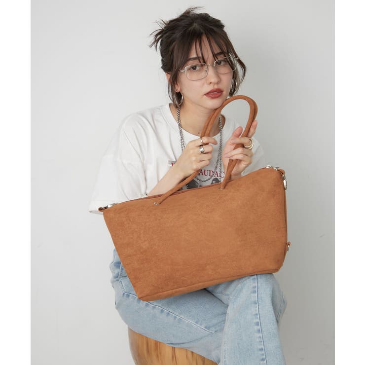 【Web限定】2WAYスエードトートバッグ | RMAF　NICE CLAUP / OLIVE des OLIVE | 詳細画像8 