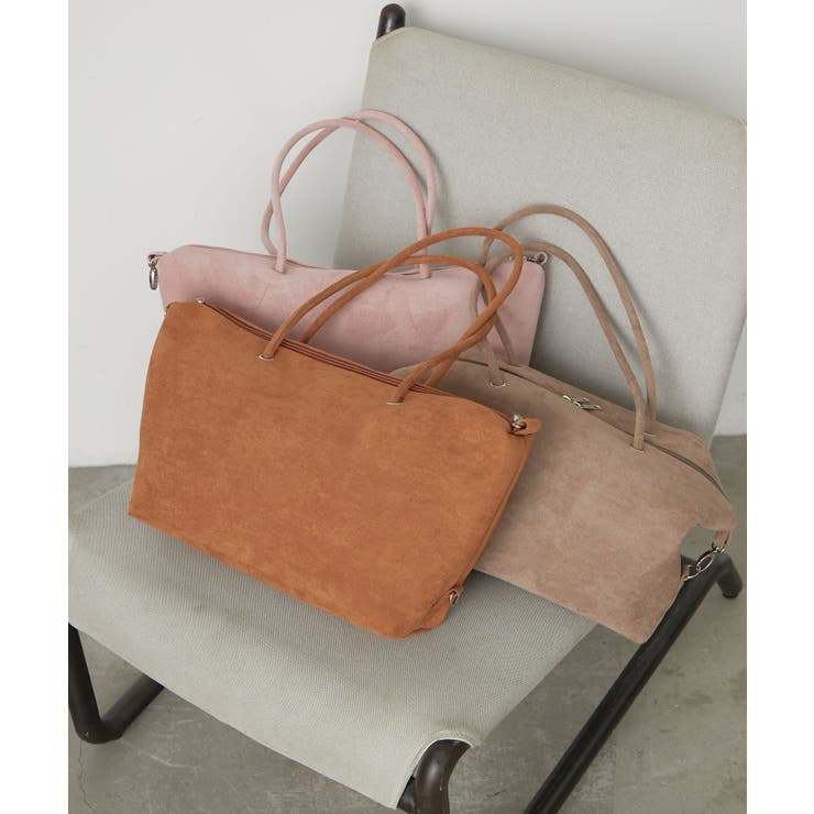 【Web限定】2WAYスエードトートバッグ | RMAF　NICE CLAUP / OLIVE des OLIVE | 詳細画像2 
