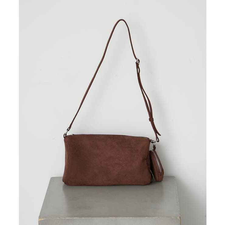 【Web限定】スエード横長ショルダーバッグ | RMAF　NICE CLAUP / OLIVE des OLIVE | 詳細画像13 