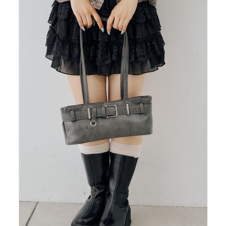 ベルトデザインナローショルダーバッグ | RMAF　NICE CLAUP / OLIVE des OLIVE | 詳細画像11 