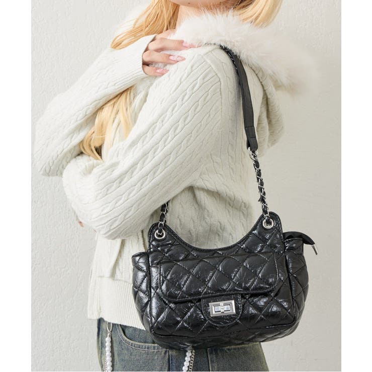 キルティングショルダーバッグ | RMAF　NICE CLAUP / OLIVE des OLIVE | 詳細画像14 