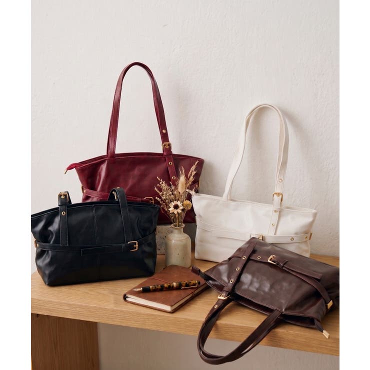 【Autumn Bag Series】ベルトショルダーバッグ | NICE CLAUP / OLIVE des OLIVE　OUTLET | 詳細画像1 