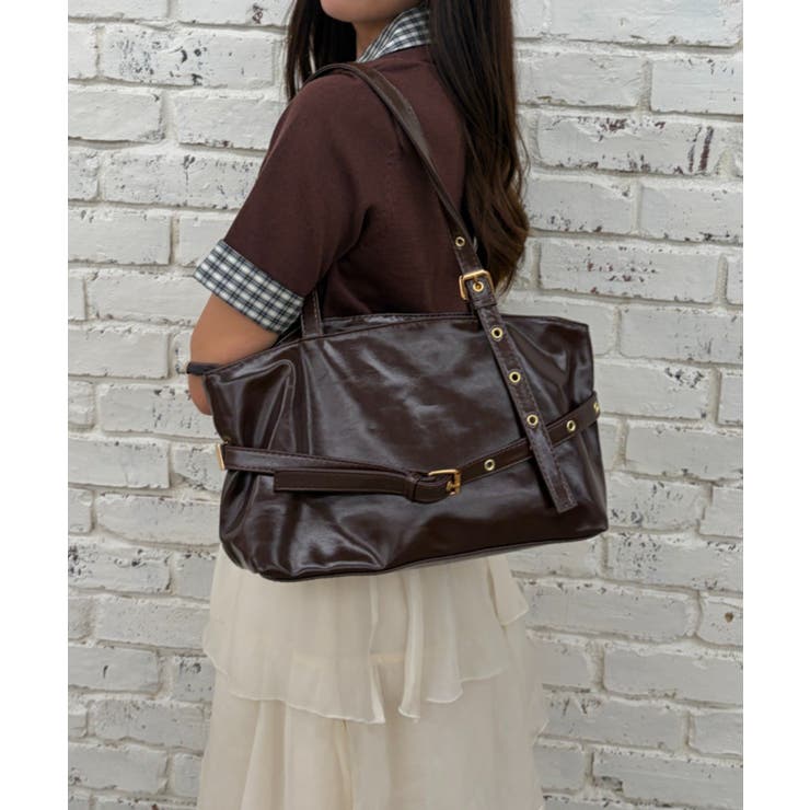 【Autumn Bag Series】ベルトショルダーバッグ | NICE CLAUP / OLIVE des OLIVE　OUTLET | 詳細画像9 