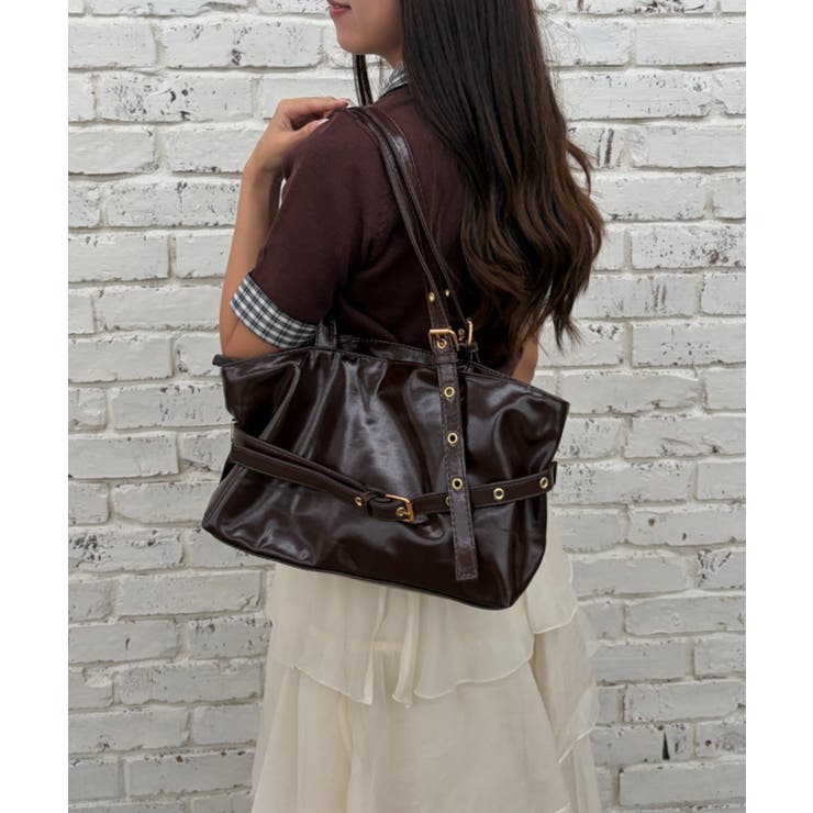 【Autumn Bag Series】ベルトショルダーバッグ | NICE CLAUP / OLIVE des OLIVE　OUTLET | 詳細画像10 