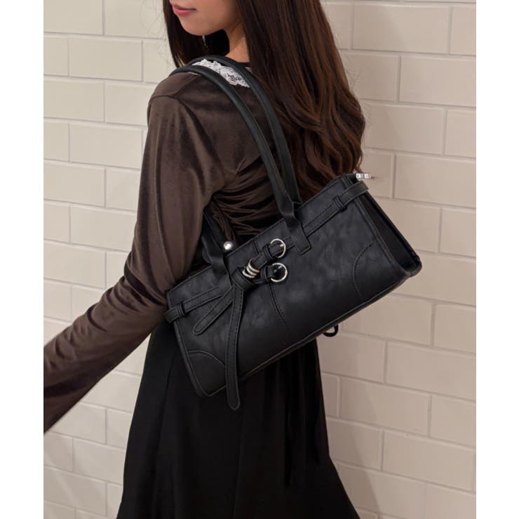 【Autumn Bag Series】ベルトボストンバッグ | NICE CLAUP / OLIVE des OLIVE　OUTLET | 詳細画像10 