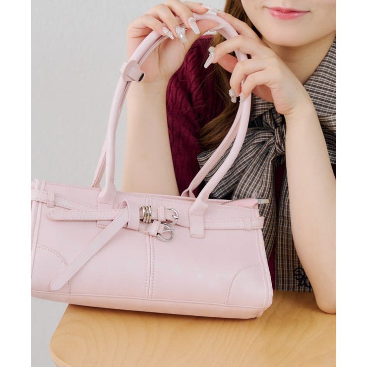 【Autumn Bag Series】ベルトボストンバッグ | NICE CLAUP / OLIVE des OLIVE　OUTLET | 詳細画像15 