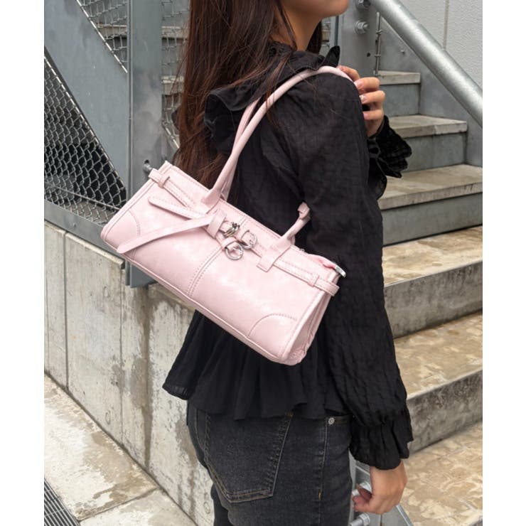 【Autumn Bag Series】ベルトボストンバッグ | NICE CLAUP / OLIVE des OLIVE　OUTLET | 詳細画像16 