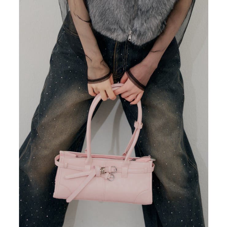 【Autumn Bag Series】ベルトボストンバッグ | NICE CLAUP / OLIVE des OLIVE　OUTLET | 詳細画像19 