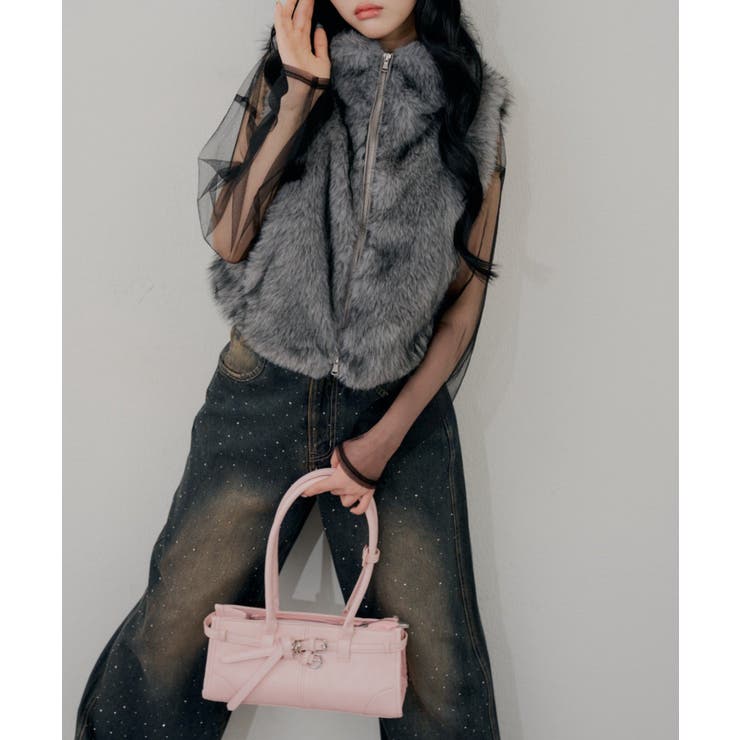 【Autumn Bag Series】ベルトボストンバッグ | NICE CLAUP / OLIVE des OLIVE　OUTLET | 詳細画像20 