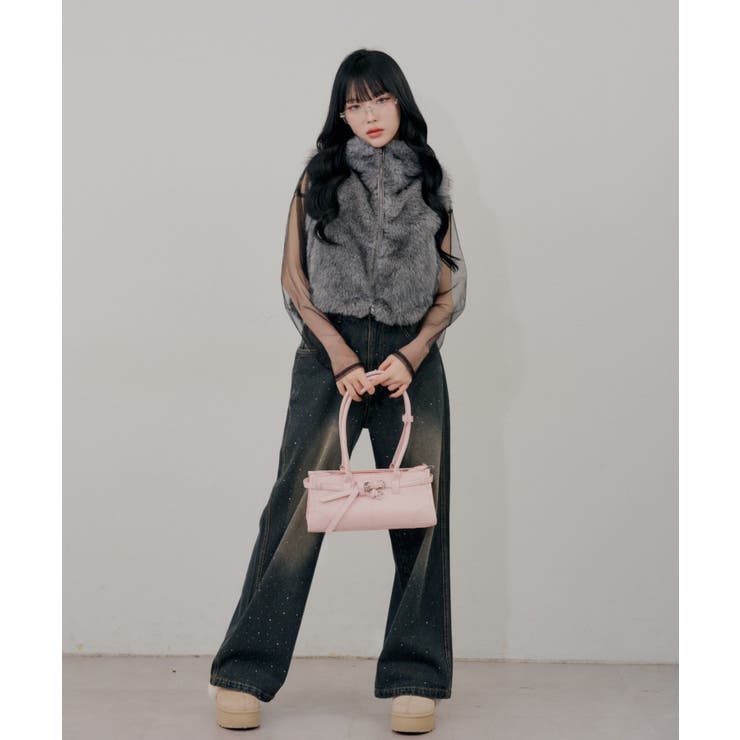 【Autumn Bag Series】ベルトボストンバッグ | NICE CLAUP / OLIVE des OLIVE　OUTLET | 詳細画像21 