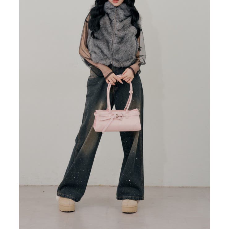 【Autumn Bag Series】ベルトボストンバッグ | NICE CLAUP / OLIVE des OLIVE　OUTLET | 詳細画像22 