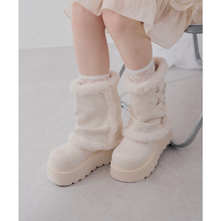 【S-LLサイズ】カバームートンブーツ | RMAF　NICE CLAUP / OLIVE des OLIVE | 詳細画像2 