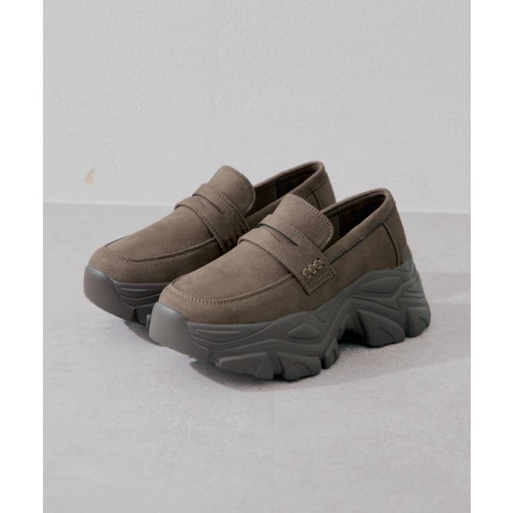 【S-LLサイズ】ボリュームソールスニーカーローファー | RMAF　NICE CLAUP / OLIVE des OLIVE | 詳細画像11 