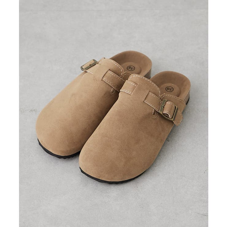 ベージュ | 【M/Lサイズ展開】スエードサンダル | RMAF　NICE CLAUP / OLIVE des OLIVE