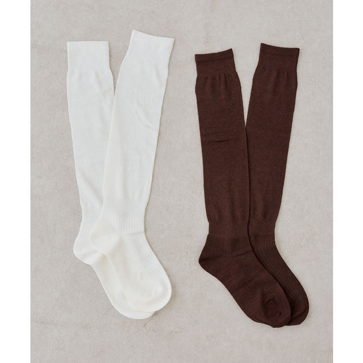柄3 | 【5色展開】2足セット ハイソックス | RMAF　NICE CLAUP / OLIVE des OLIVE