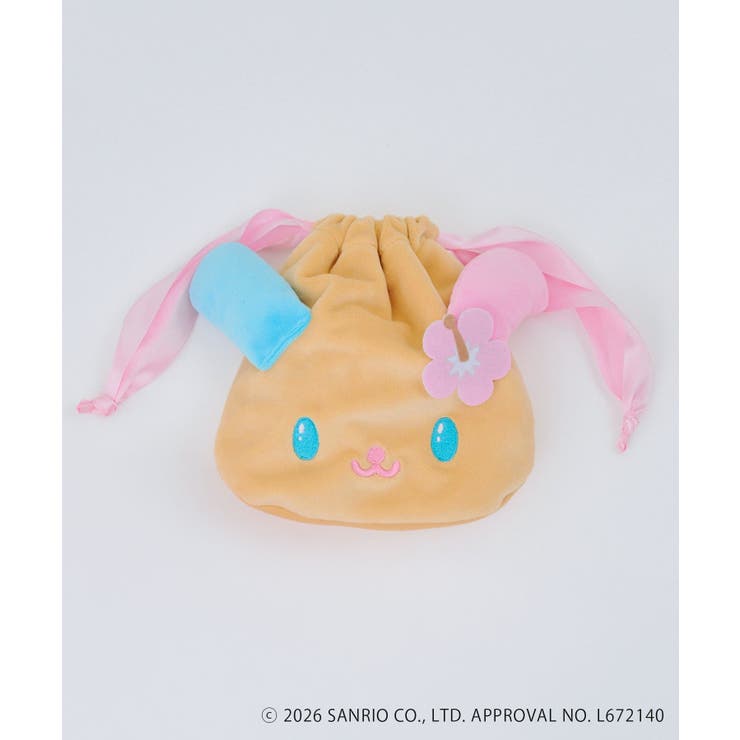 柄1 | 【サンリオキャラクターズ】ウサハナ 巾着 | RMAF　NICE CLAUP / OLIVE des OLIVE