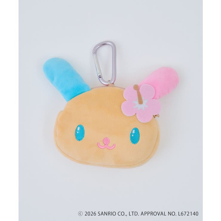 【サンリオキャラクターズ】ウサハナ ポーチ付エコバッグ | RMAF　NICE CLAUP / OLIVE des OLIVE | 詳細画像2 