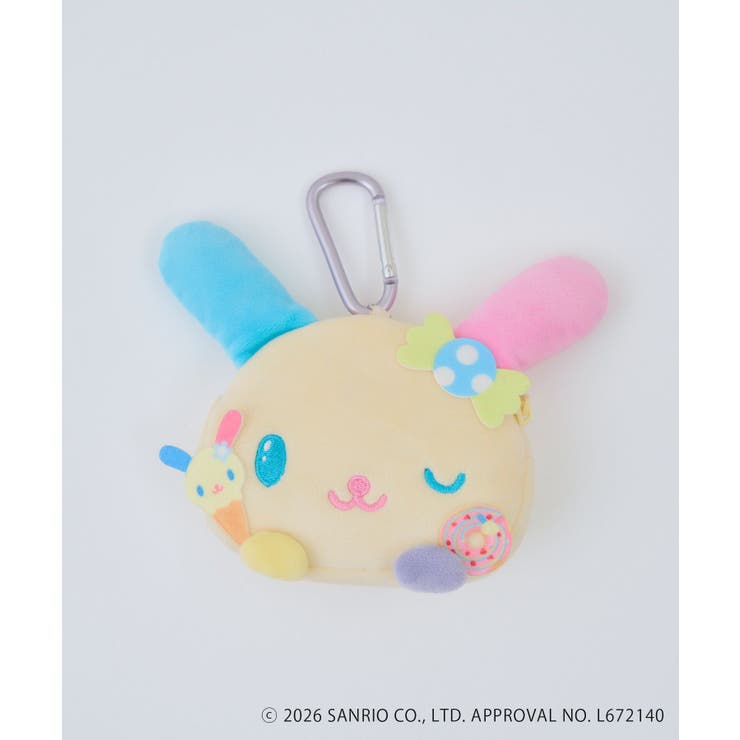 【サンリオキャラクターズ】ウサハナ ポーチ付エコバッグ | RMAF　NICE CLAUP / OLIVE des OLIVE | 詳細画像4 