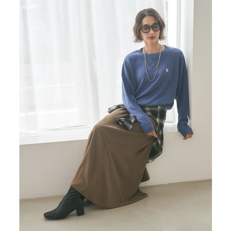 【セットアップ対応】ナローマーメイドスカート | RMAF　NICE CLAUP / OLIVE des OLIVE | 詳細画像11 