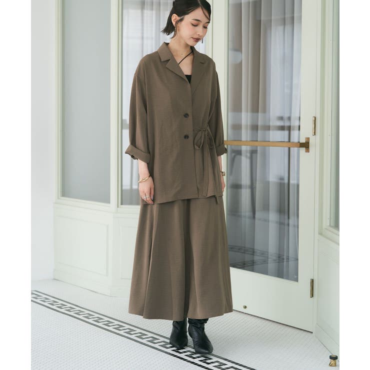 【セットアップ対応】ナローマーメイドスカート | RMAF　NICE CLAUP / OLIVE des OLIVE | 詳細画像16 