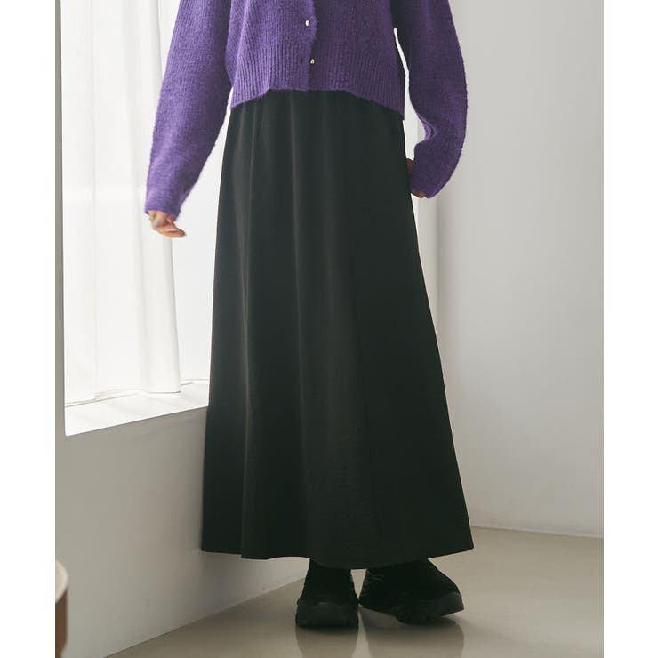 ブラック | 【セットアップ対応】ナローマーメイドスカート | RMAF　NICE CLAUP / OLIVE des OLIVE