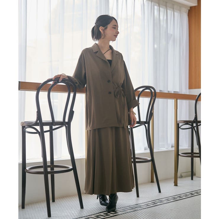 【セットアップ対応】ウエストマークテーラージャケット | RMAF　NICE CLAUP / OLIVE des OLIVE | 詳細画像19 
