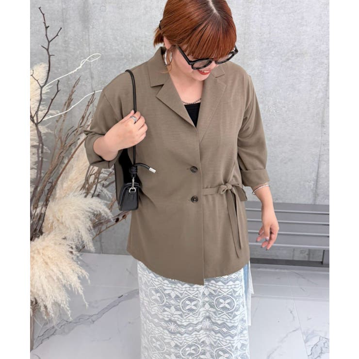 【セットアップ対応】ウエストマークテーラージャケット | RMAF　NICE CLAUP / OLIVE des OLIVE | 詳細画像31 