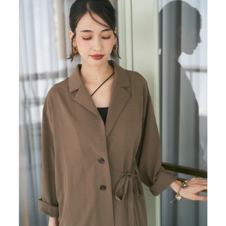 【セットアップ対応】ウエストマークテーラージャケット | RMAF　NICE CLAUP / OLIVE des OLIVE | 詳細画像5 