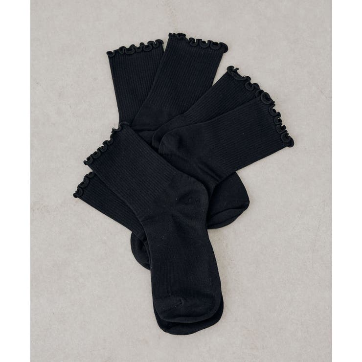 ブラック | 【3点セット】メローソックス | RMAF　NICE CLAUP / OLIVE des OLIVE