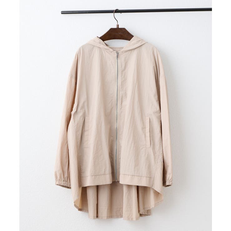 バックプリーツマウンテンパーカー | RMAF　NICE CLAUP / OLIVE des OLIVE | 詳細画像9 