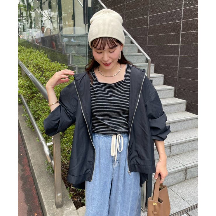 バックプリーツマウンテンパーカー | RMAF　NICE CLAUP / OLIVE des OLIVE | 詳細画像8 
